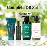 【DB全套】 SUNA顏色膏 EX（灰髮適用）深棕色 180g + SUNA頭皮精華雙黑超級 100ml + SUNA修復洗髮精 400ml + SUNA BIOSHOT 白金護髮素 400ml