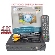 Ghana DVB-T2/C Kotak Atas Set TV Digital Penerima Isyarat HD MPEG-4 Dalam Stok Penyahkod