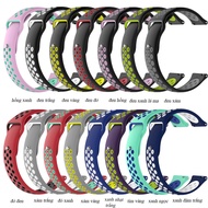 Samsung Watch / Gear S3 / Classic / Frontier Multi-Color Sports Watch Strap