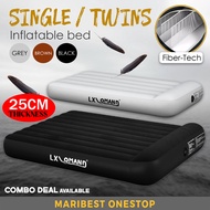 LXLOMAND 25CM Inflatable Bed Camping Air Mattress Camping Air Bed Mattress With Pump Tilam Angin Til