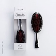 美髮梳 bristle hair brush 意大利 按摩梳 順髮梳 反光塗層 鬃毛梳 吹頭 直髪曲髮 合適 吹頭造型必備 髮型用品/另有ghd/dyson / mason &amp; pearson  (100% authentic 全新 原裝正品 )