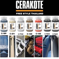 ⚠️ สี CERAKOTE เซรามิคโค้ท ทนความร้อนสูง 1800 องศาฟาเรนไฮต์ ใช้กับกาพ่นขนาด0.8เท่านั้นสำหรับพ่นท่อแล