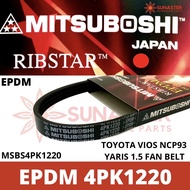 Mitsuboshi Fan Belt 4PK1220 Toyota Vios NCP93 Yaris 1.5