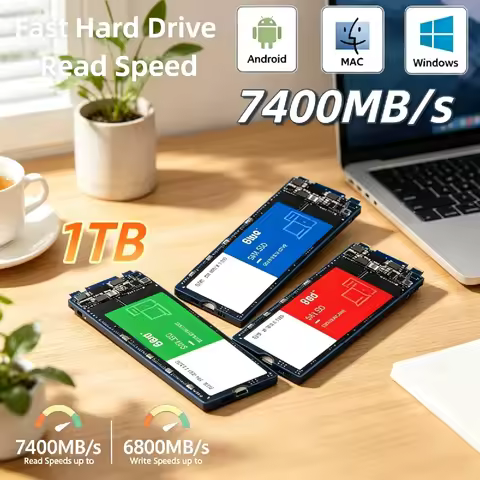 M.2 NVMe SSD 1TB 2026 New High Performance Internal Solid State Hard Drive for Laptop Desktop PC Com