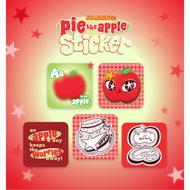 Shiny apple stickers [pie the apple]