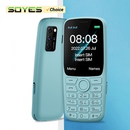 SOYES S10T 2G GSM Mini คีย์บอร์ดลำโพง Cellular Cenior โทรศัพท์มือถือ800MAh ไฟฉายโทรศัพท์มือถือ
