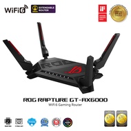 ASUS ROG Rapture GT-AX6000 Dual-Band WiFi 6 Extendable Gaming Router Dual 2.5G Ports Triple-level Ga
