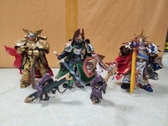 Warhammer 40k joytoy 基因原體 暗黑天使，帝國之拳，極限戰士羅保特 （全部已更換布披風）