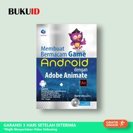 Book on Making Various Android Games with Adobe Animate + cd - Original
