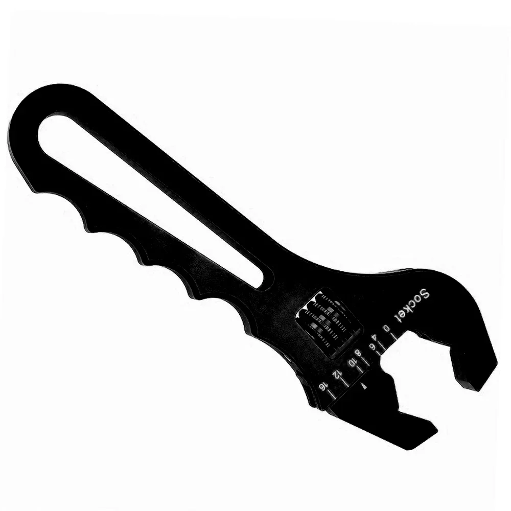 Adjustable AN Aluminum Wrench Hose Fitting Tool Aluminum Spanner AN3-AN12 Wrench Spanner Fitting Too
