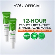 Y.O.U AcnePlus Spot Care Pro Serum Duo 15g l Reduces Breakouts & Fades Acne Marks