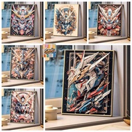 Sawg-frame-/32*40cm/40*50-/50*60cm-painting by number-digital painting-Gundam-coloring by number pai