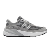 New Balance 990 V6 NB Gray American Retro Shoes Women's Suede [YUBO] W990GL6 D Wide Last
