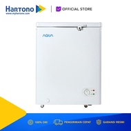 Aqua Freezer Box Chest Freezer Aqf-100(W)