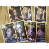 blackpink black pink 首爾 官方 演唱會 遊戲卡 音遊卡 任務卡 小卡 yg superstar