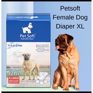 Pampers Dog Diapers Pet Soft XL