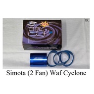 Simota Super Spiral Turbo Jet Ventilator Twin Fan 2.5 Inch Turbo Jet Fan
