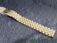 สายนาฬิกา แท้ใหม่เก่าเก็บ Original RADO Gold สีทอง 10mm Ladies Watch Bracelet 963.0419.3 04370