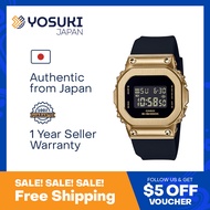 CASIO G-SHOCK GM-S5600GB-1JF Digital Quartz Metal bezel Simple Sporty Gold Black Wrist Watch For Woman from YOSUKI JAPAN PICK23 / GM-S5600GB-1JF (  GM S5600GB 1JF GMS5600GB1JF GM-S5600 GM-S5600GB- GM-S5600GB-1 GM S5600GB 1 GMS5600GB1 )