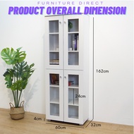 MUSE Design HAVIR 6 glass door storage cabinet-filling cabinet