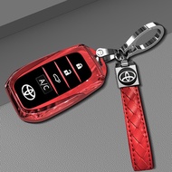 X&Car toyota altis key cover vios car key cover corolla cross key cover toyota key harrier key cover