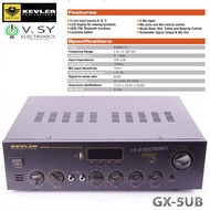 Kevler GX-5UB 600W X 2 High Power Videoke Amplifier with USB Bluetooth and FM GX5UB GX 5UB 3Sdo