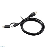beste Type-C Micro USB Male to USB Type-B Male Date Line OTG Cable for Printer Scanner