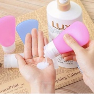 <BeeTreeStore> Portable Travel Wash Silica Gel Packaging Bottle Set Shampoo Shower Gel Cosmetic Samp