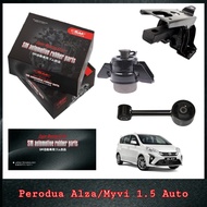 SM Engine Mounting Set - Perodua Alza / Myvi Lagi Best 1.5 Auto / Manual With Bracket ( 1+1Year Warr
