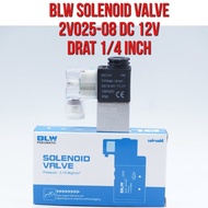 BLW Solenoid Valve Solenoid Valve 2V025-08 2V025 -08 DC 12V Thread 1/4" 1/4 inch DC12V DC12 Direct V