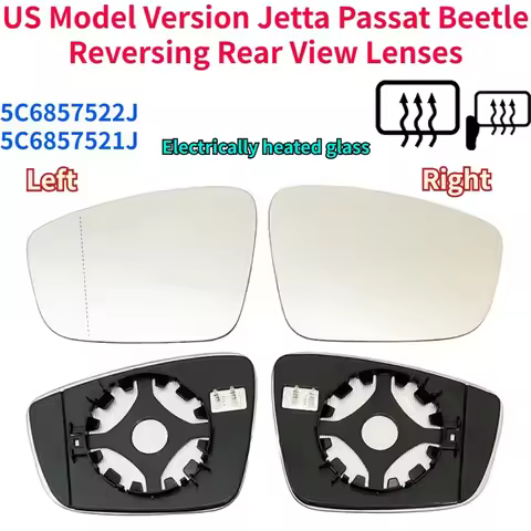 5C6857522J 5C6857521J for VW American US Model Version Jetta Passat Beetle Car Exterior Side View Do