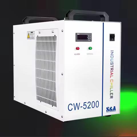 TEYU chiller S&A CW-5200 Industrial Machine Chiller Cooling for Laser Engraving Machine Water 110V 2