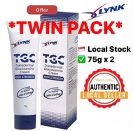 *TWIN PACK* Lynk TGC 75g Glucosamine Cream High Strength 75g x 2