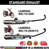 LAGENDA110 LAGENDA115 SRL110 SRL115 Z/ZR STANDARD MUFFLER EXHAUST STD EKZOS PIPE YAMAHA LAGENDA 110 