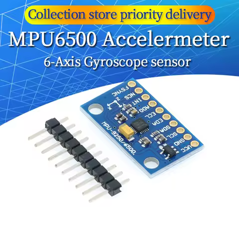 IIC I2C SPI MPU6500 MPU-6500 6-Axis Gyroscope Accelerometer Sensor Module Replace MPU6050 For Arduin
