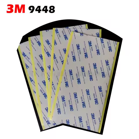 5 sheets 100mmx200mm 3M 9448 Double Adhesive Tissue Tape Sticker