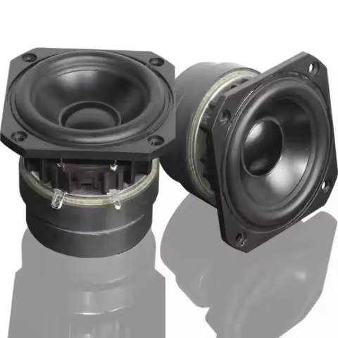 2Pcs 3 Inch Full Range Speaker 8 Ohm 40W HIFI Stereo Music Bluetooth Speaker Audio Bookshelf Loudspe