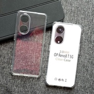 oppo reno 7 4g 7z 8 pro 5g 8z 8t crystal case soft bening tpu - reno 8t 5g