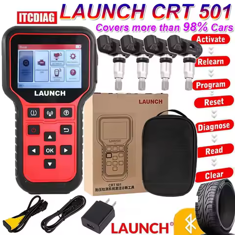 LAUNCH CRT 501 CRT501 PK TSGUN Tire Pressure Monitor System Activate Diagnostic Tool Read Write TPMS
