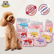 XXS-XL Pet Diaper Male Female Manner Belt Disposable Wrap Pet Diapers Dog Cat Pee Kencing Pad All Si