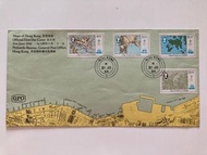1984年香港地圖郵票首日封