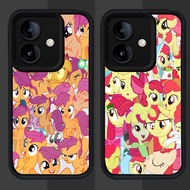 S-45 Rainbow Horse Case Case for OPPO A3 A40m A3X A40 5G Cover