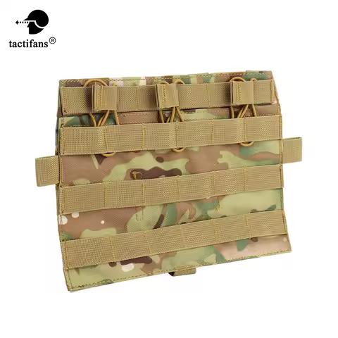 Tactical QD JPC 2.0 Front MOLLE Panel AVS Detachable Flap Vest Placard Hook And Loop Attachment Hunt