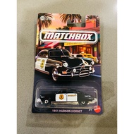 Matchbox 1951 Hudson Hornet Sheriff diecast model car