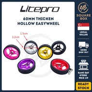 ([Ready Stocks in SG!] Litepro Extender Thick Easy Wheel Ezywheel Widen Wheel Telescopic Brompton 3sixty Pikes Camp