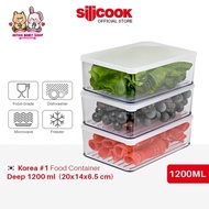 Silicook Food Container Deep 200ml / Deep 1200ml / Deep 600ml / Flat 300ml / Flat 600ml - Food Stora