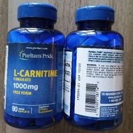 Puritan's pride L-CARNITINE 1000 mg 90 Tablets.
