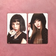 Ready - OFFICIAL PC] aespa winter &amp; ningning fortune scratch hyperline photocard