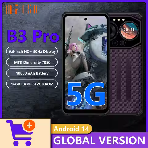 IIIF150 B3 Pro 5G Rugged Phone Dimensity 920 5G 100MP Main Cmaera 16GB RAM 512GB ROM 10800mAh 30W Ch