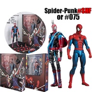 SHF Spider-Man: Across The Spider-Verse Spider-Punk MAF075 Action Figure SpiderMan CT Model Movable 